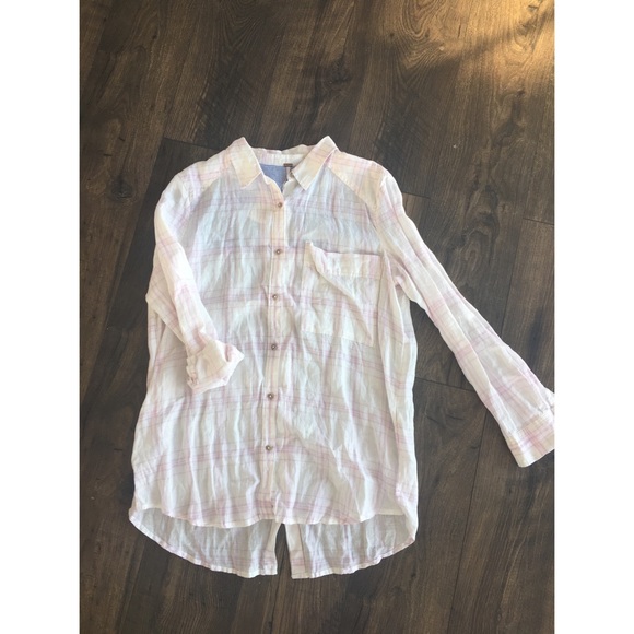 Free People Tops - FINAL💲NWT free people No Limits Plaid Shirt